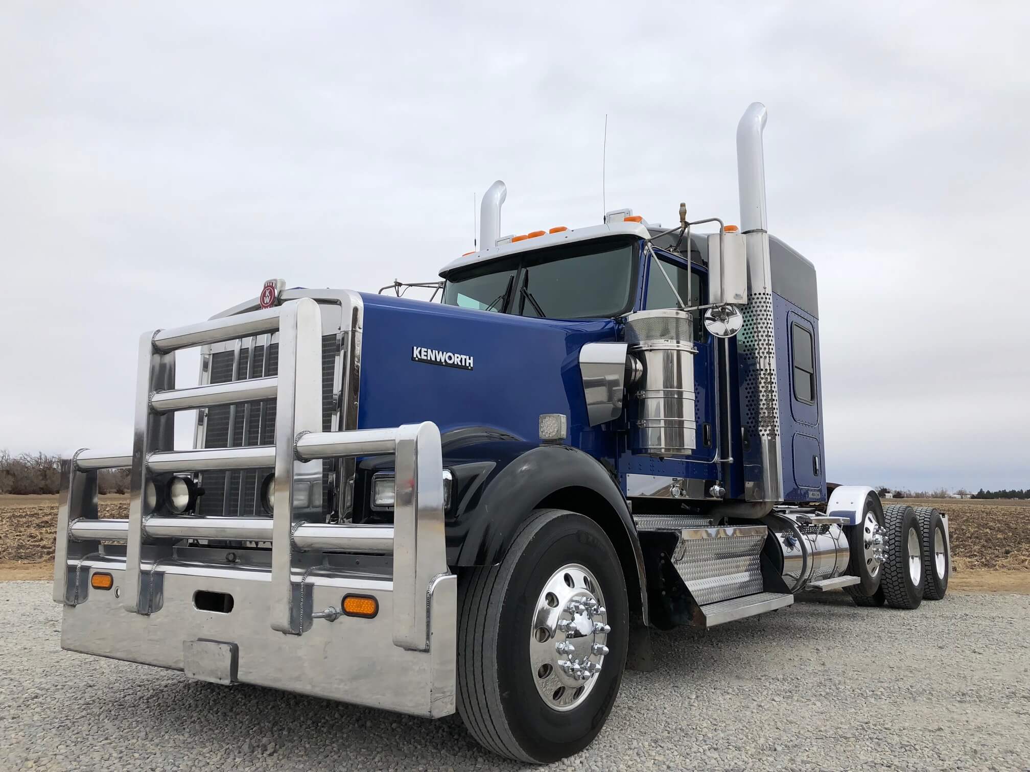 Blue Kenworth