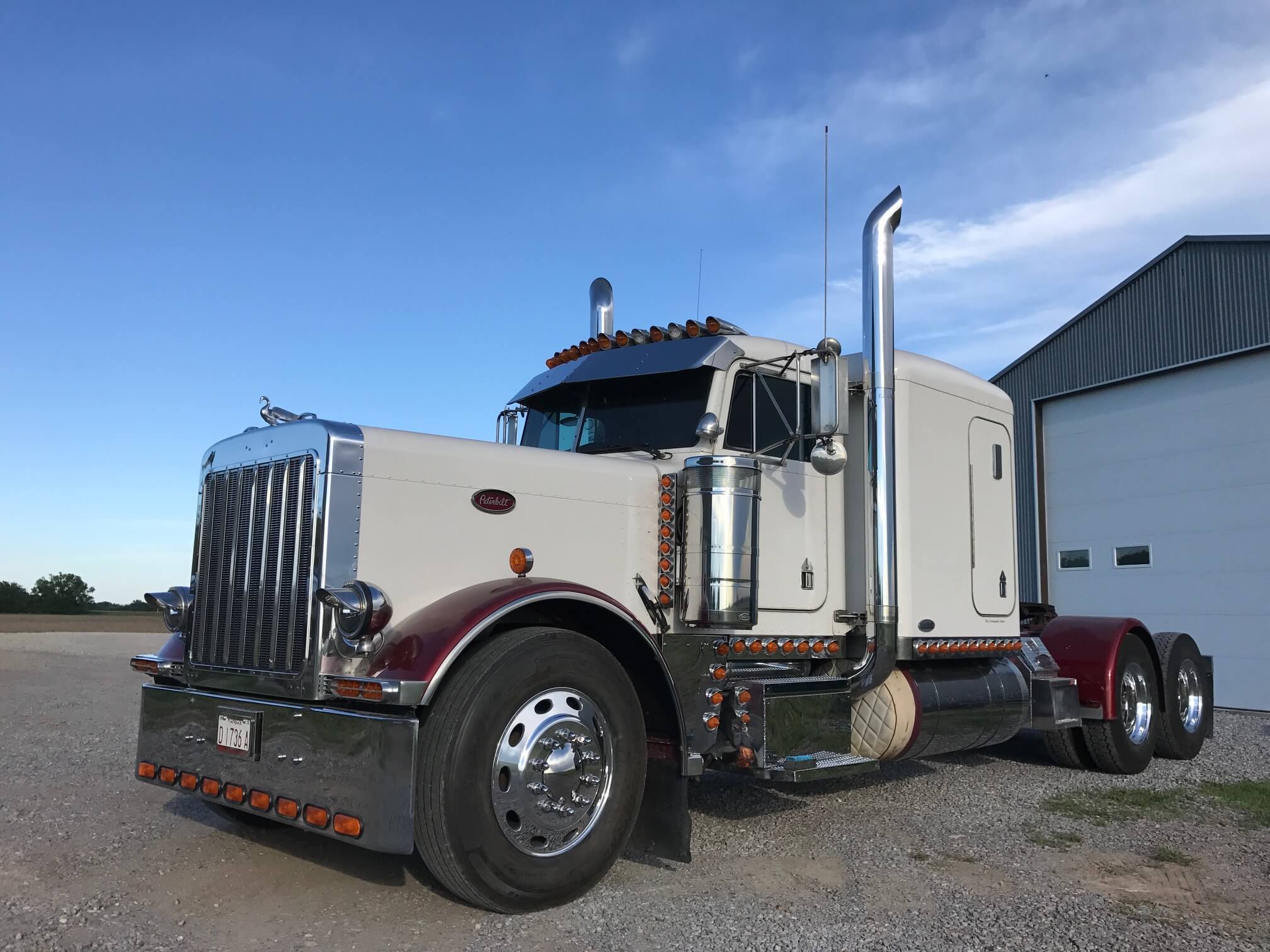 White Peterbilt